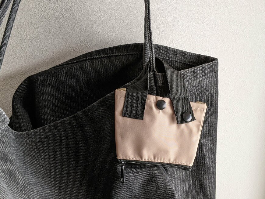 筆者撮影（2WAY バッグインポーチ）