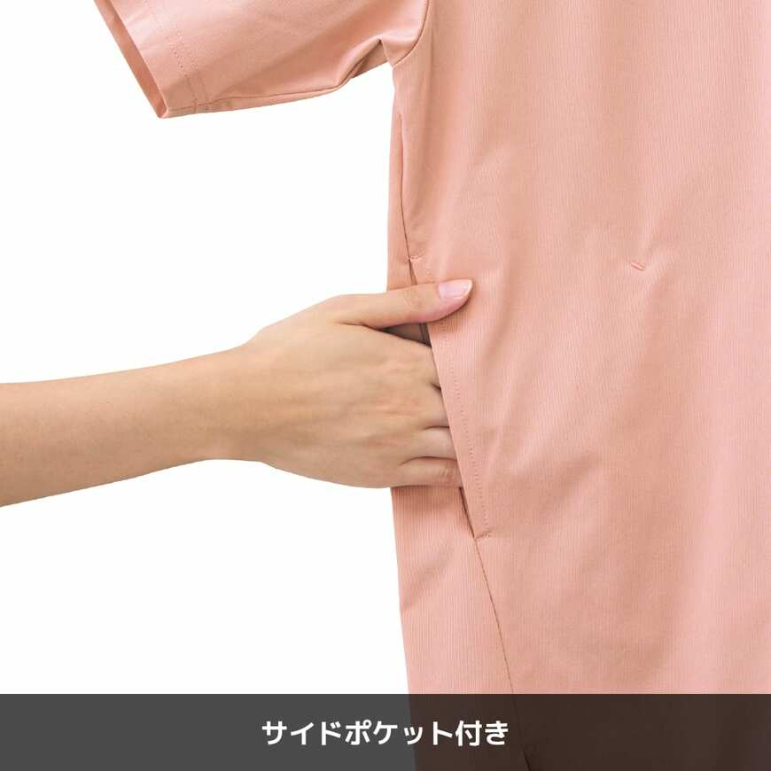 ワークマン公式　レディースドライサイドポケットTシャツ