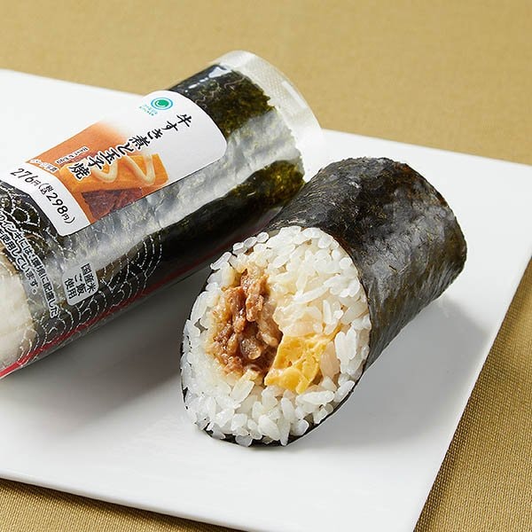 ファミリーマートの新商品:手巻寿司 牛すき煮と玉子焼