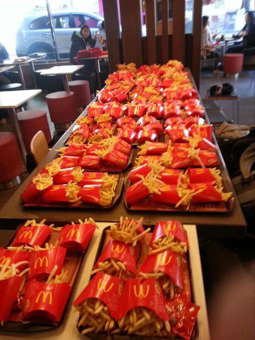 マクドナルドのポテト