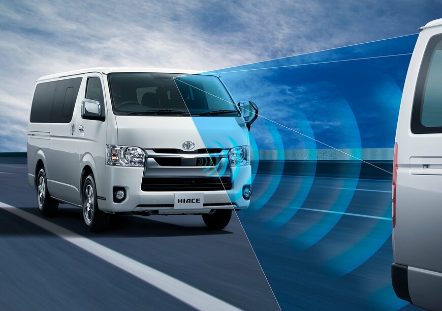 Toyota Safety Sense作動イメージ