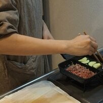 コク旨に仕上げた絶品の【キーマカレー弁当】　お肉と卵と野菜を彩り良く綺麗に詰めた夫への愛妻弁当が最高