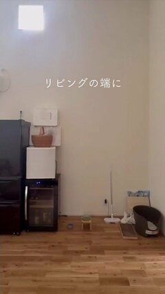 リビングの角が木材の「ヌック」に変身 愛猫と寛げる特等席をDIYで新設