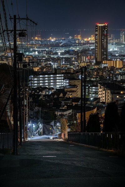 神戸ならではの夜景