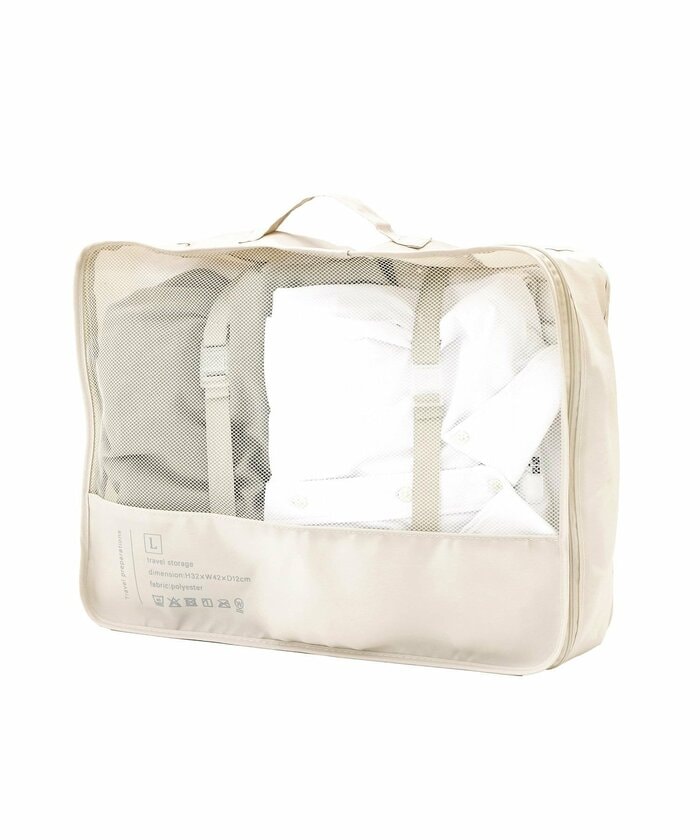 3つのポーチの中で一番入るLサイズ