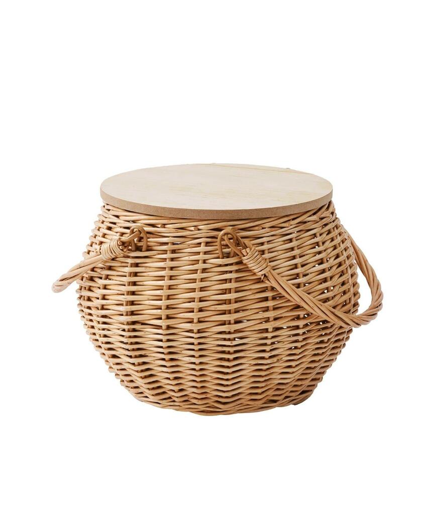 出所：パルグループ公式ファッション通販サイト 3COINS ウィローバスケット／Autumn Picnic