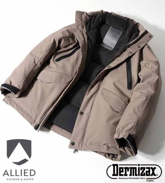 ADAM ET ROPÉ HOMME - 【Dermizax】ショートフーディダウン ¥37,400（税込）