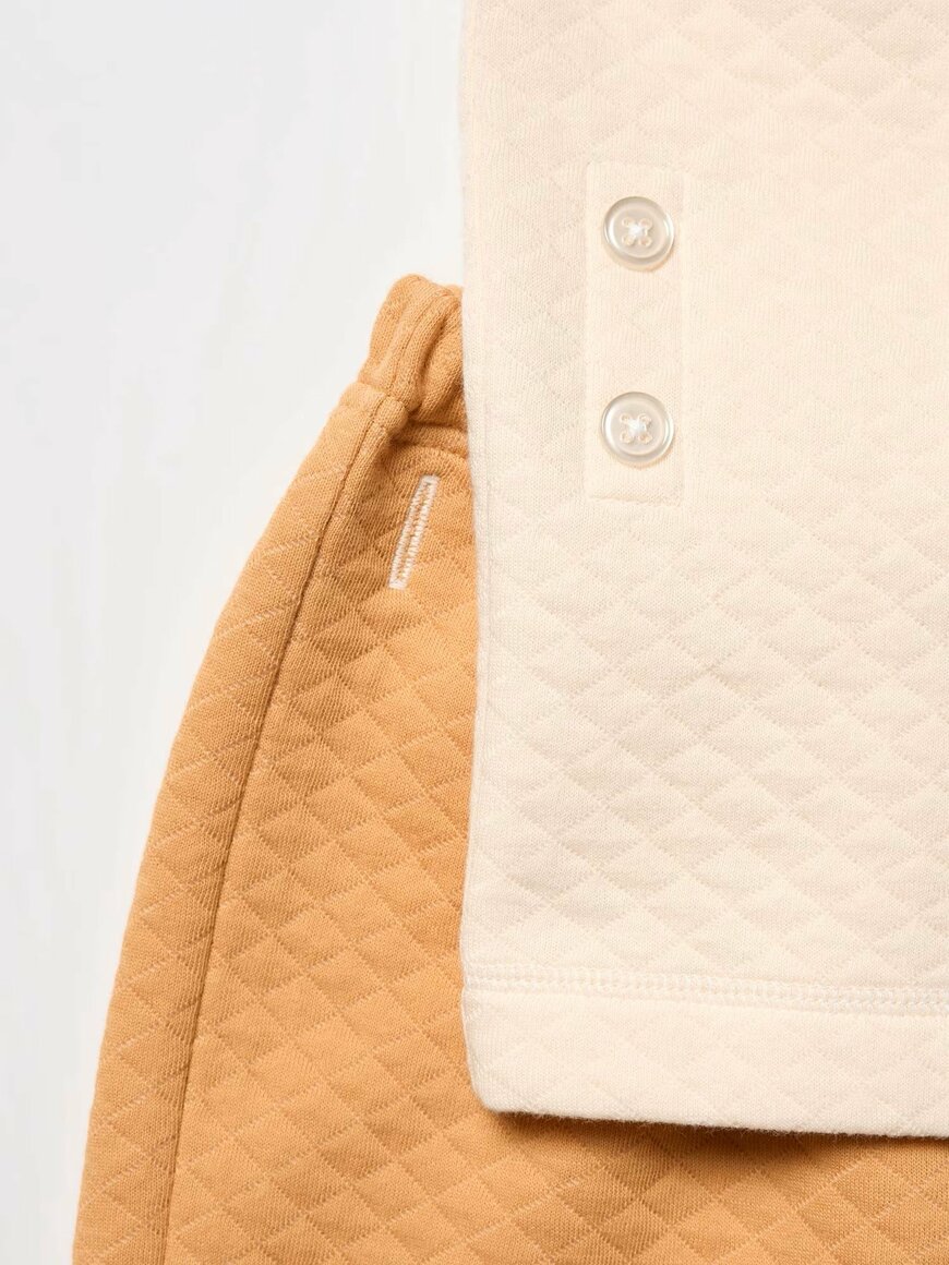 出所：ユニクロ公式　キルトパジャマ/パンどろぼう