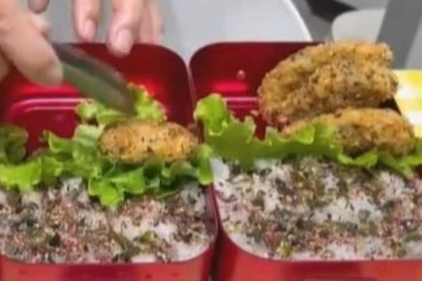 母が作る3人分の「しそカツ弁当」がたまらない…　人気おかず詰め詰めの一品に思わずうっとり
