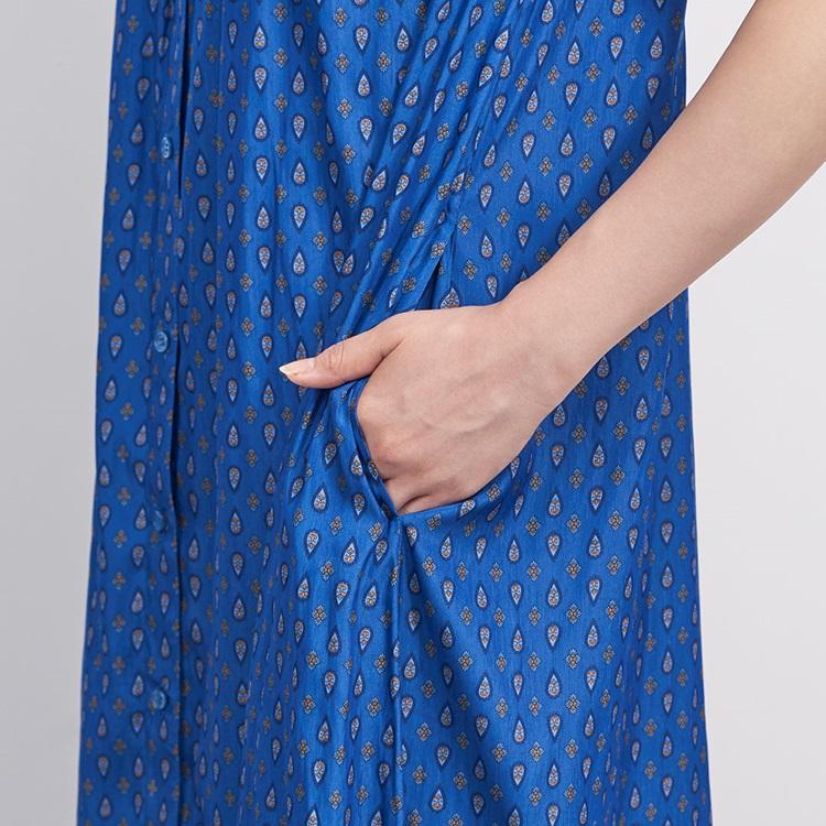 プロバンスプリントワンピース