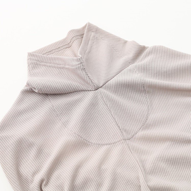 出所:河淳株式会社 H サラサラ汗取りインナー フレンチ袖(脇)