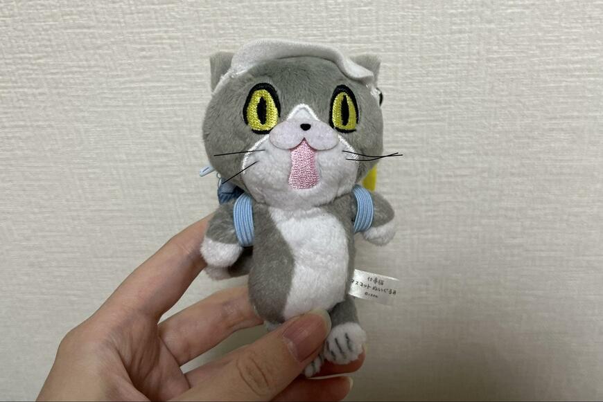 セリア、ぬいぐるみ小物 アニマルリュック デニム商品使用例画像