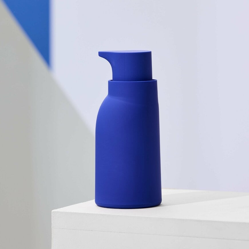 コンパクトなポンプボトルHUG SOAP POMP（ブルー）