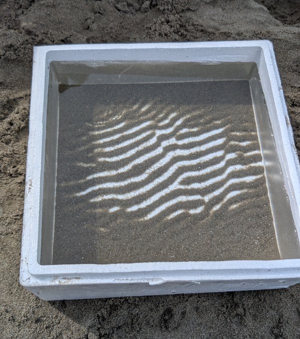 発泡スチロールでの実験