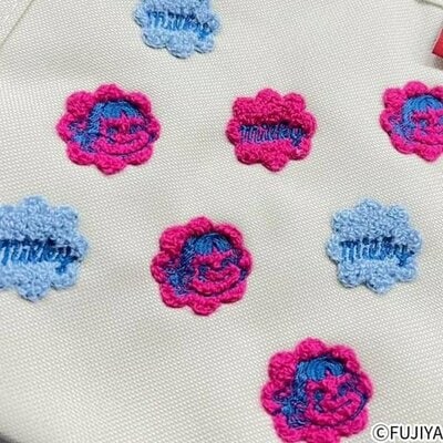 不二家ミルキー さがら刺繍ランチバッグ 保冷保温機能付き