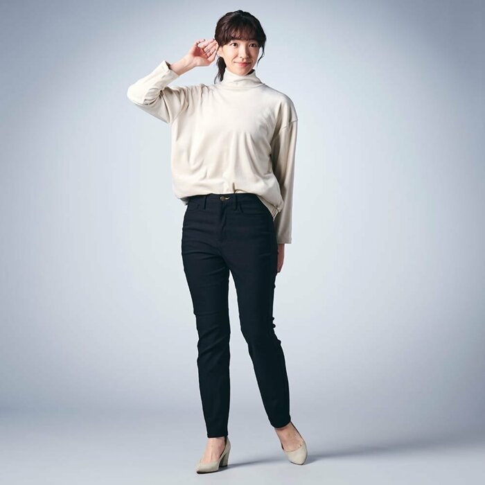 落ち着いたカラー展開も着回しやすさのポイント