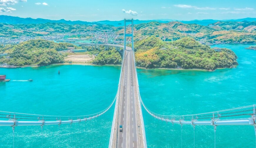 この先まで行ってみたい！しまなみ海道・ 来島海峡大橋の写真にSNS反響
