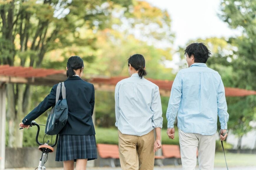 家族で改めて「縦一列」ルールを確認しましょう