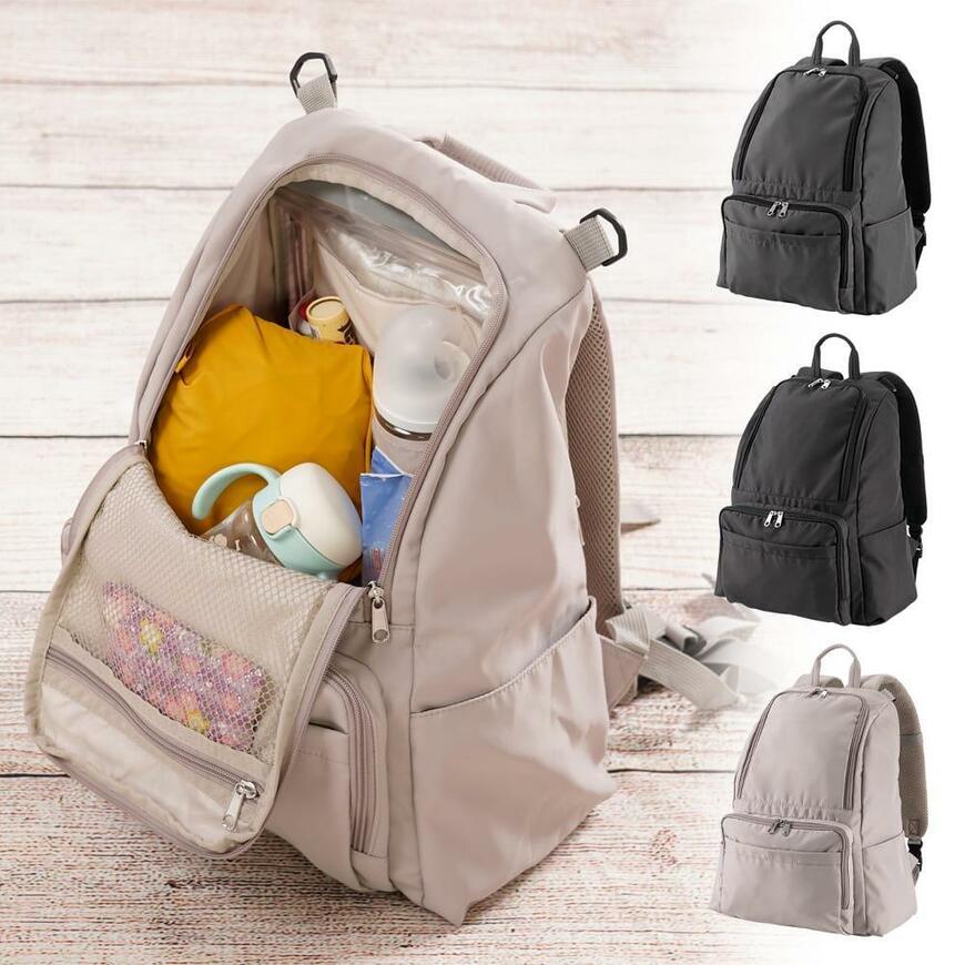 ワークマン 高撥水マルチシートインマザーズリュック