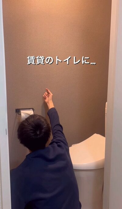 変身前のトイレ