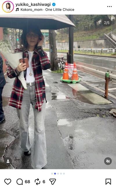 柏木由紀子のInstagram投稿