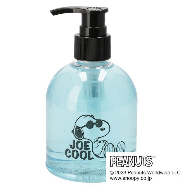 スヌーピーデザインのハンドソープ