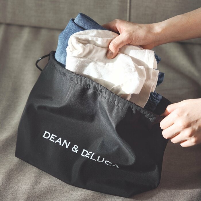 DEAN&DELUCA公式サイト「<再入荷>巾着ポーチ2個セット(S/L)<オンラインストア限定>」