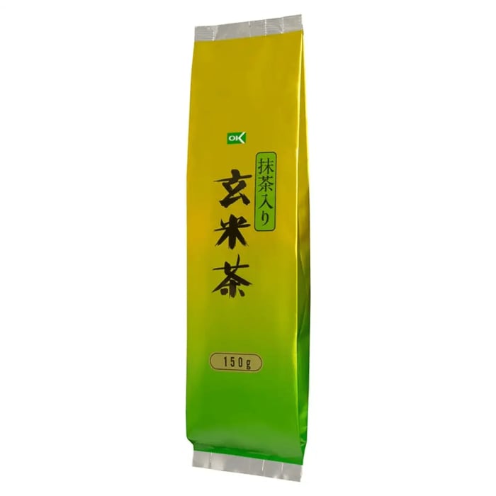 オーケー 抹茶入玄米茶 150g（税込232円）
