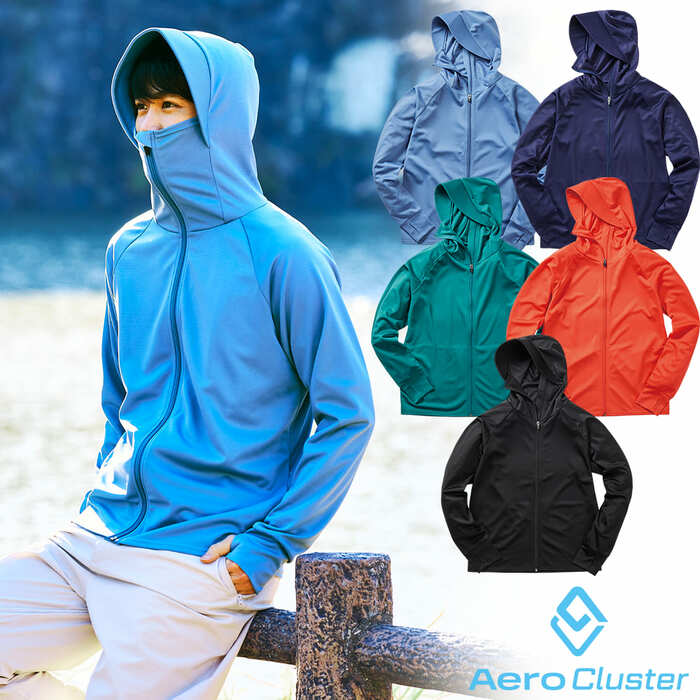 エアロクラスターハイジップフーディ