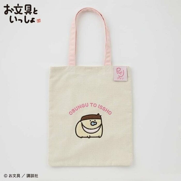 キャラクターがプリントではなく「刺繍」で表現されています