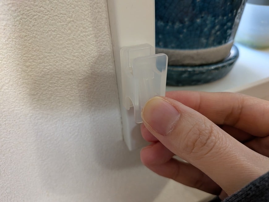飾りたい向きに合わせて取り付けるだけで設置完了！