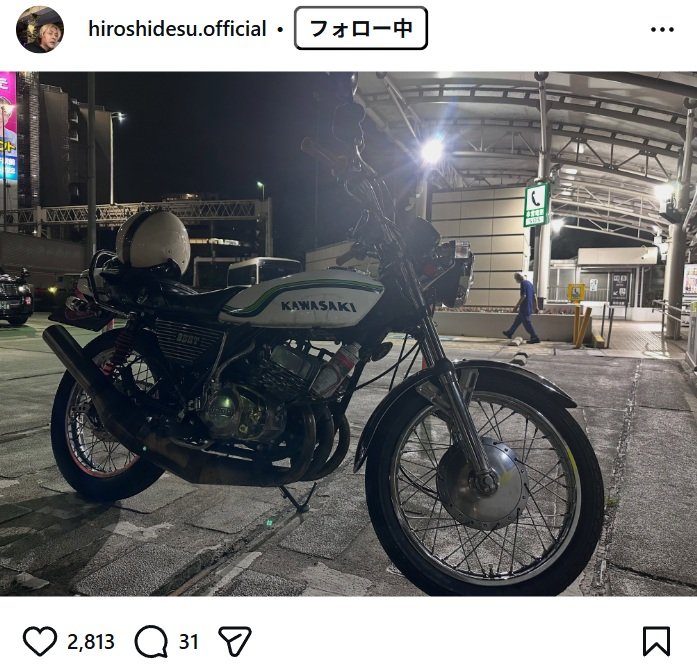 出所：ヒロシのInstagram（＠hiroshidesu.official） 参照日：2026年6月24日