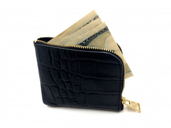 comodoz - L型パスコインケース(ラックスクロコ) ¥6,480（税込）