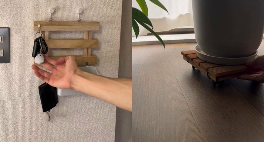 セリアとダイソーの商品を使ったDIY