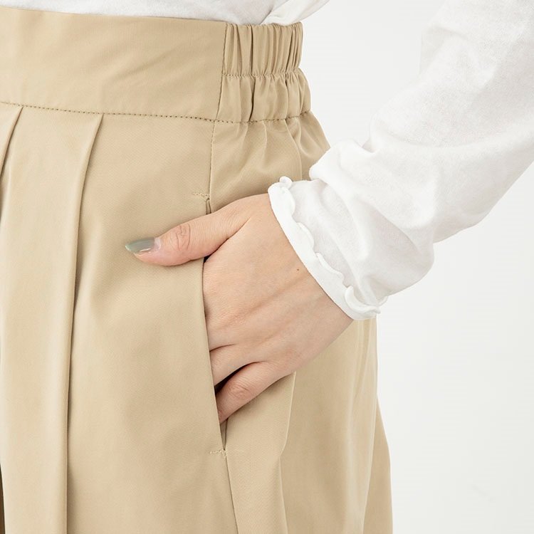 【すごナノ撥水】ランダムタックタフタスカート