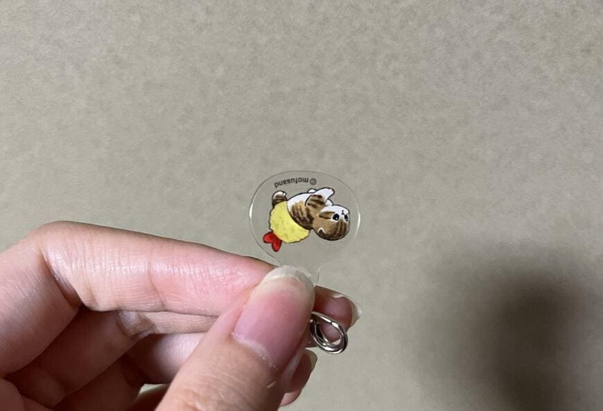 セリア、mofusand プチチャーム2P画像