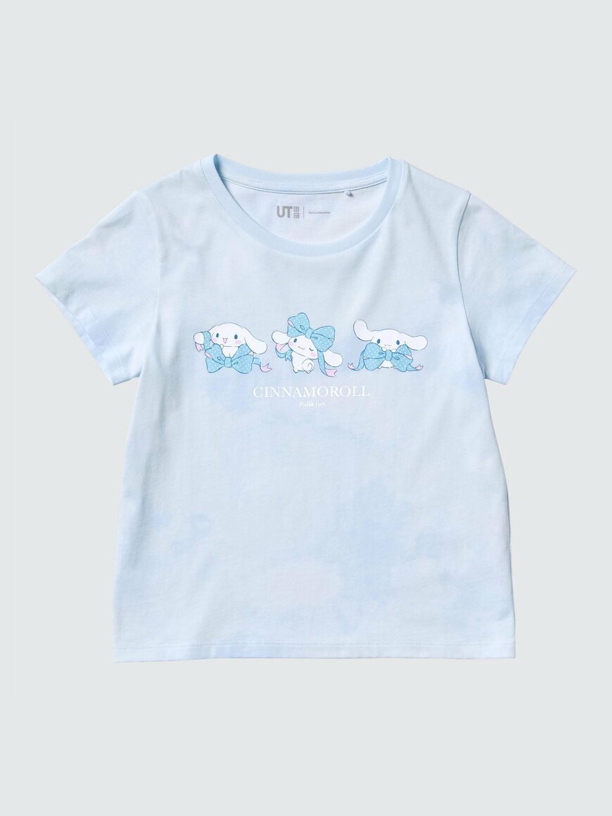 ユニクロ GIRLS サンリオキャラクターズ クロップドUT