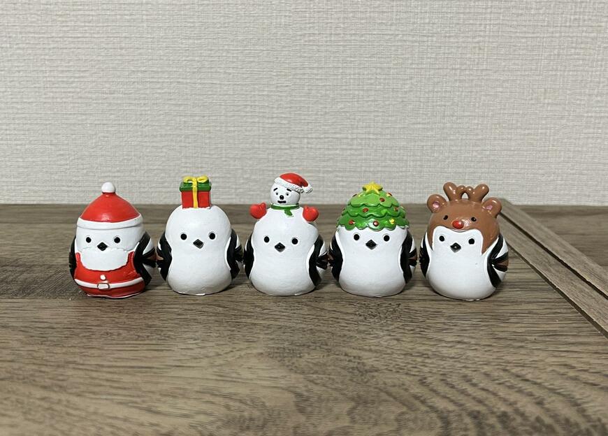 キャンドゥ、リトルフレンド サンタ＆トナカイ シマエナガ・リトルフレンド クリスマス シマエナガ