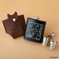 「お花見の相棒」MonoMaster付録1990円「ちいかわくりまんじゅうスキットルセット」漏斗付きで携帯性も