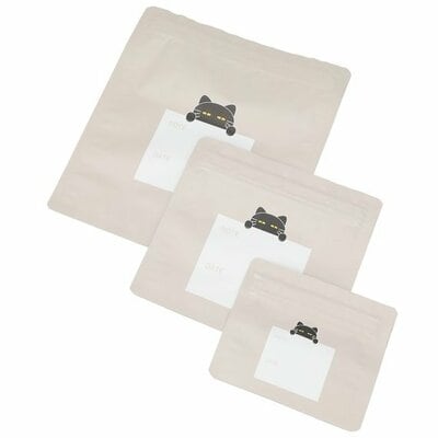 ニトリ公式通販ニトリネット アルミジップバッグ デコネコ柄 20枚入(TY08)商品写真