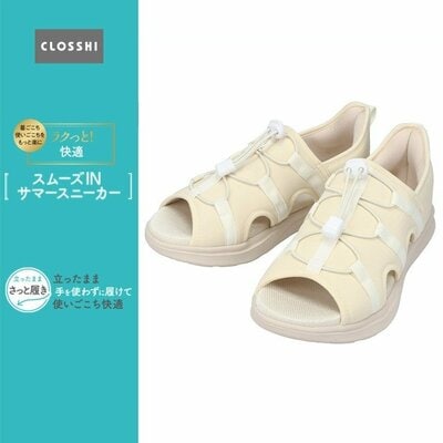 しまむらパーク しまむら レディース　スニーカー（ラクっと！快適スムーズINサマースニーカー・CLOSSHI）商品画像