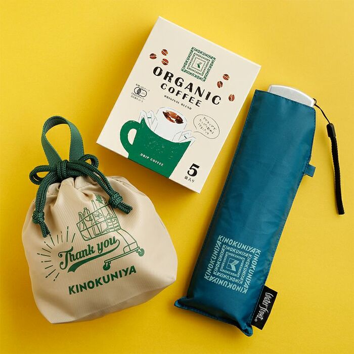 ポケフラット傘付・ドリップコーヒー＆焼菓子サンキューセット