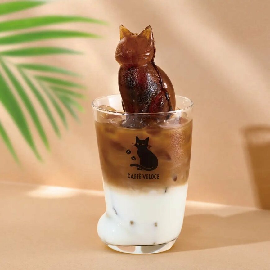 出所：カフェ・ベローチェ　黒ねこサマーバッグ2025