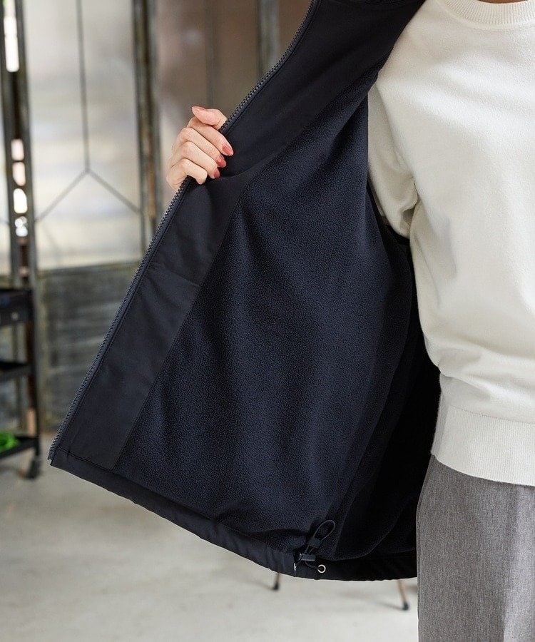 出所：ハニーズ公式通販　裏フリースフードブルゾン