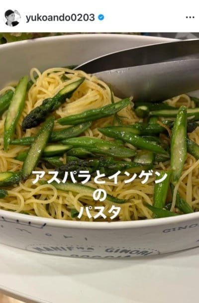 出所：安藤優子のInstagram（＠yukoando0203）参照日：2026年5月7日