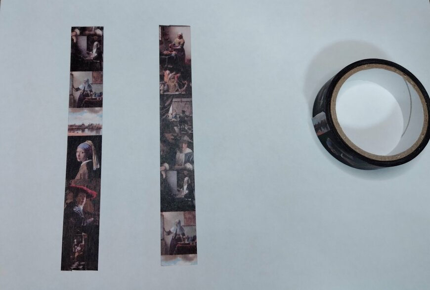 筆者撮影（ダイソー、マスキングテープ）