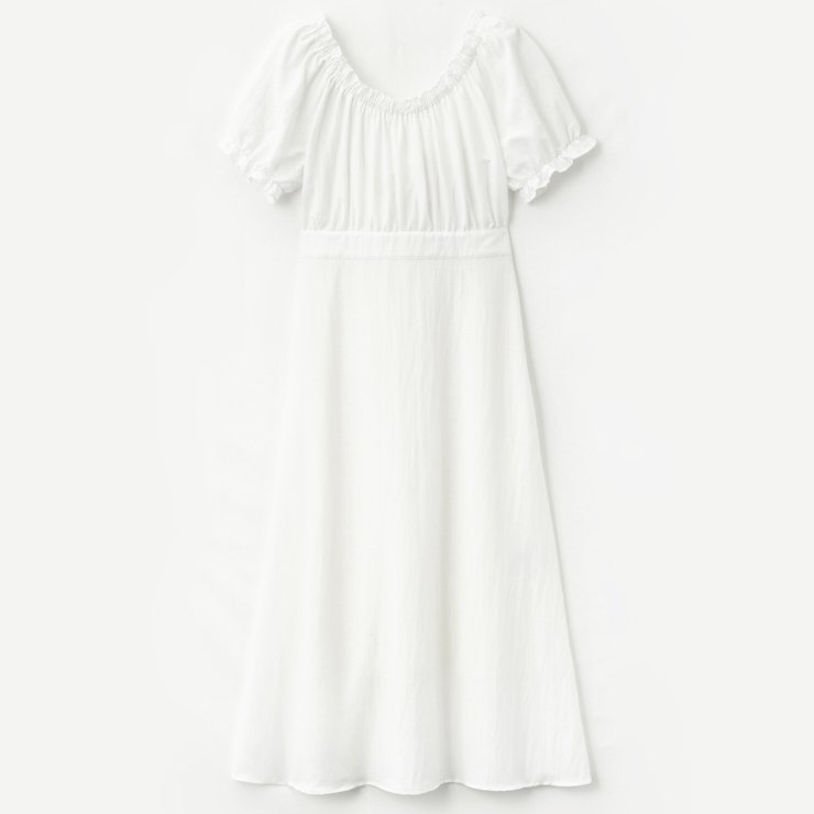 出所：しまむら　レディース　バックリボンワンピース（しまスタ）