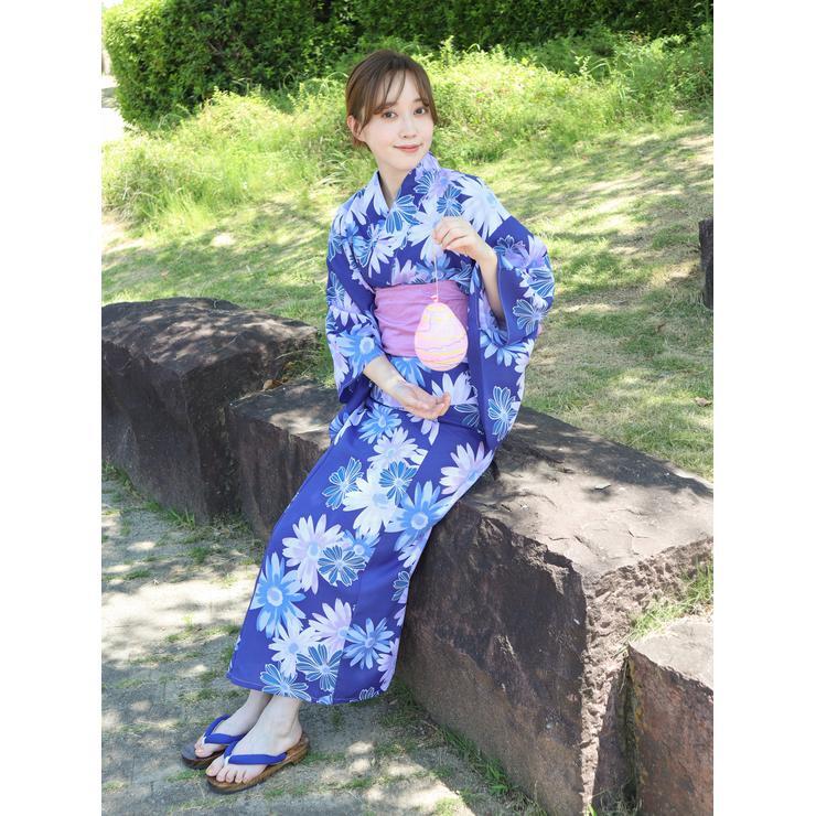 出所：しまむら　レディース　浴衣（TERA)ネイビー