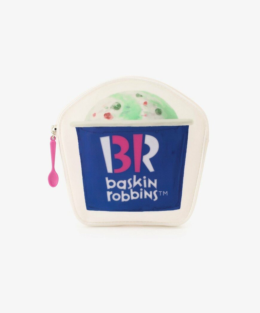 出所：アフタヌーンティー公式　ダイカットポーチ／サーティワン アイスクリーム