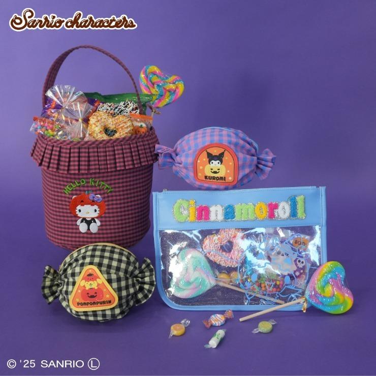 出所：しまむら公式オンラインストア キャンディ風ポーチ（サンリオキャラクターズ）